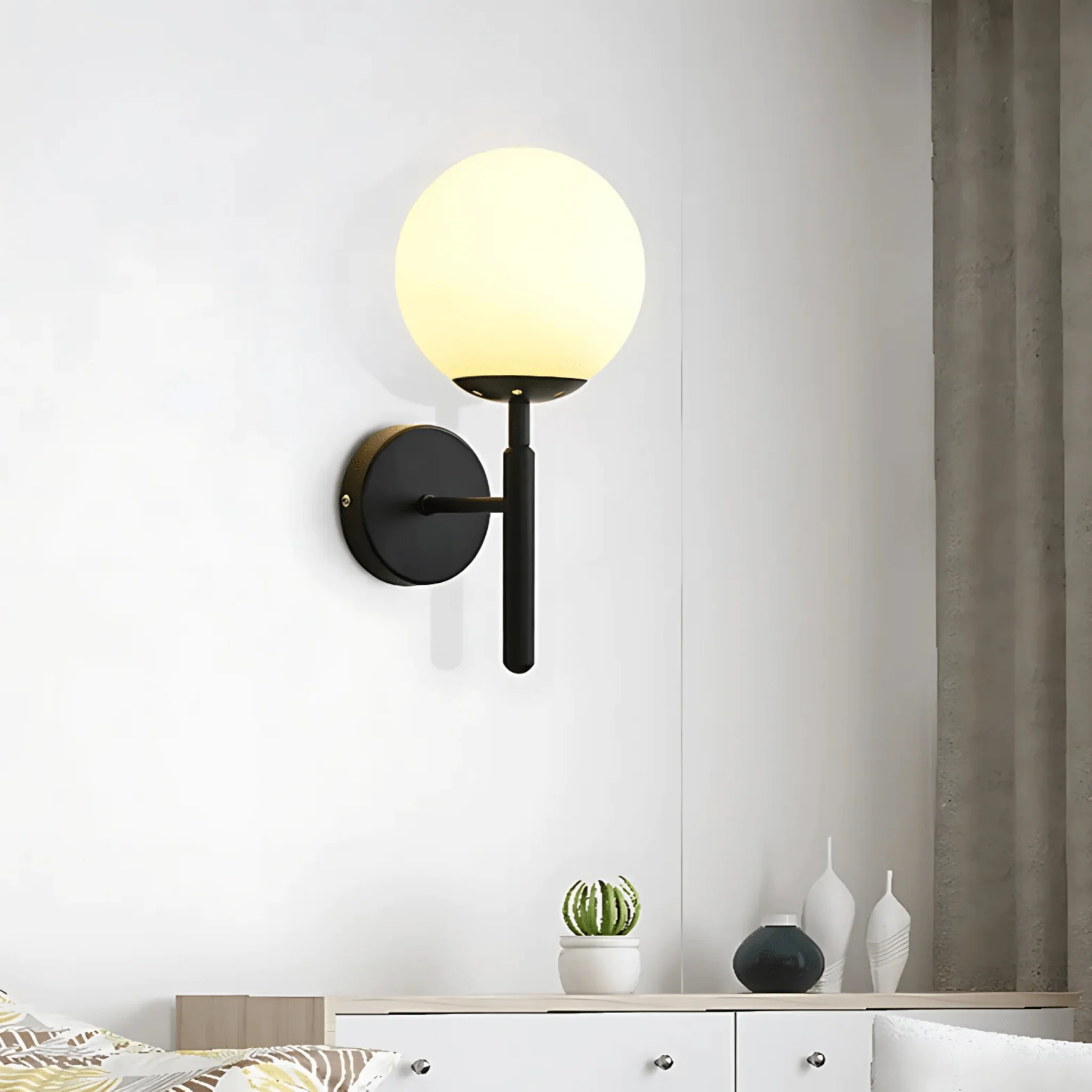 Bauer - Black Wall Light - Image 8