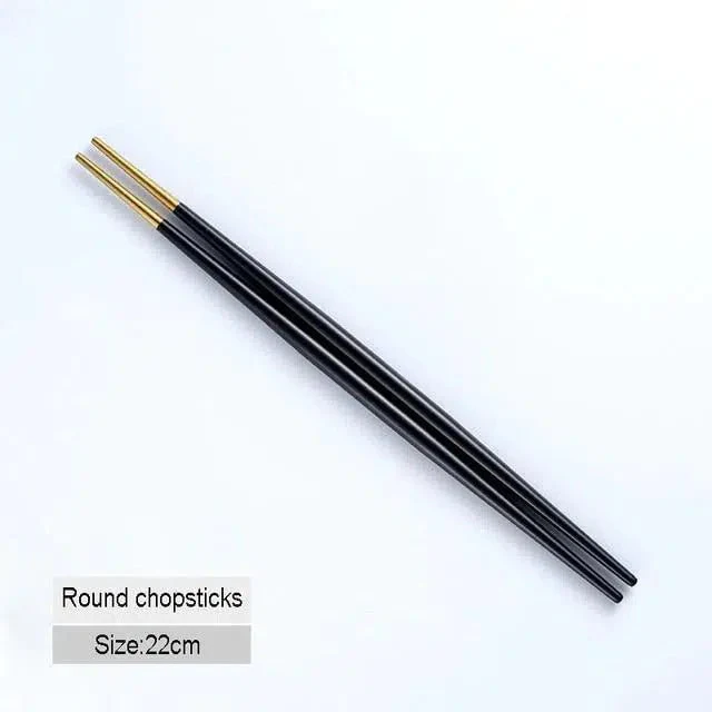Black + Gold Cutlery Set - Image 13