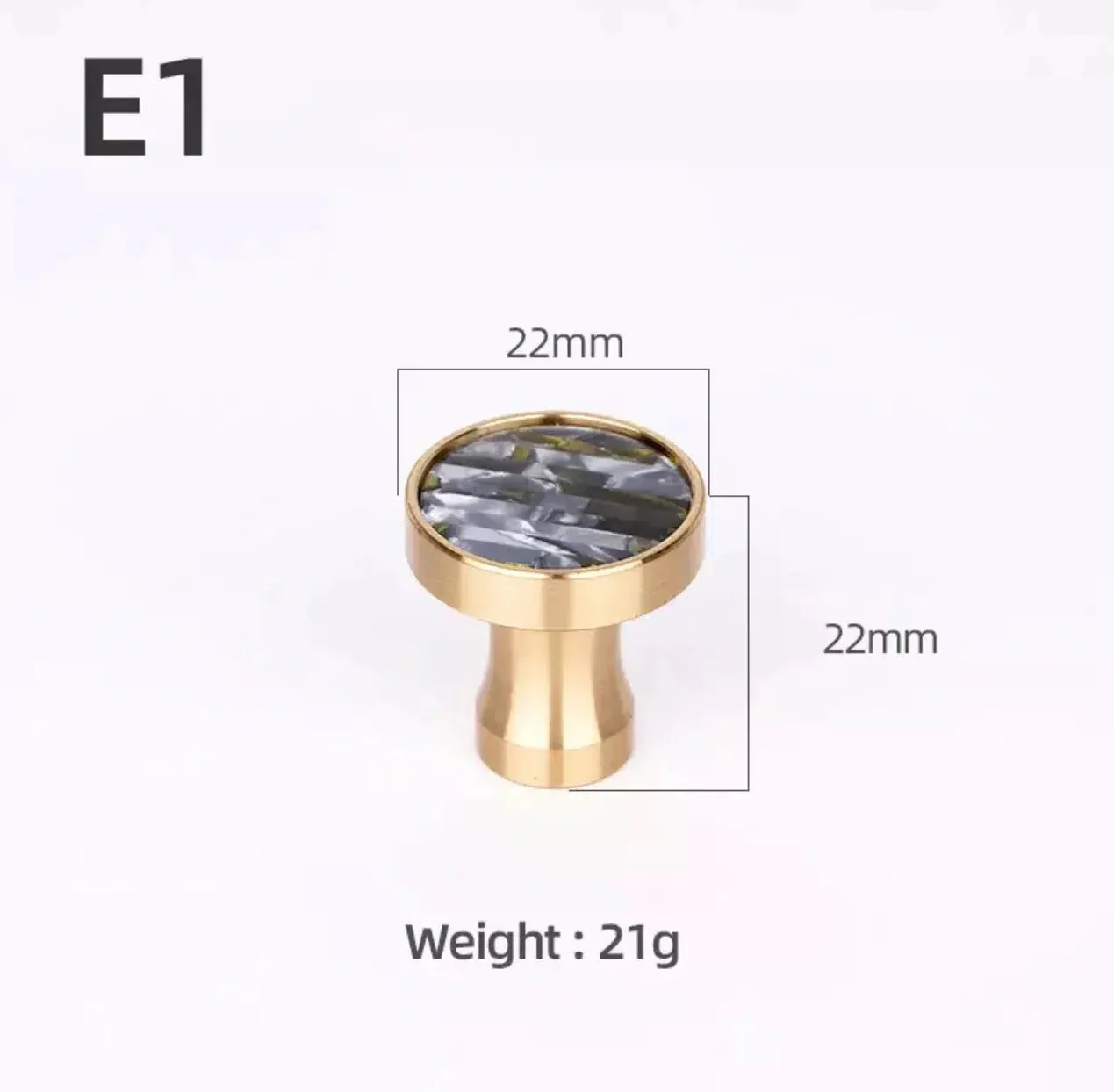 Brass and Stone Handles - Image 21