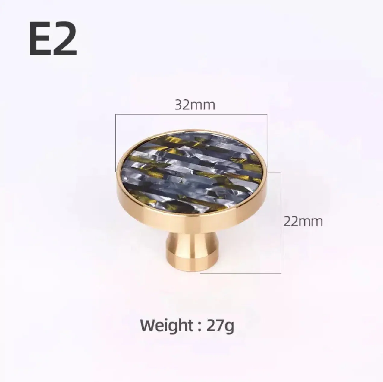 Brass and Stone Handles - Image 22