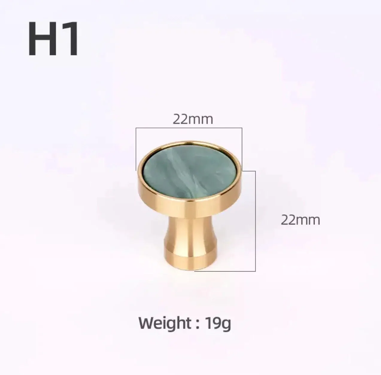 Brass and Stone Handles - Image 30