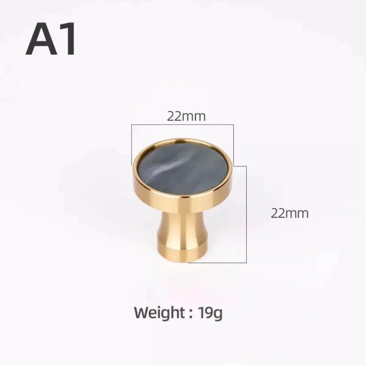 Brass and Stone Handles - Image 9