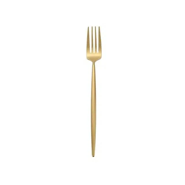 Brushed Gold Cutlery Set - Image 12