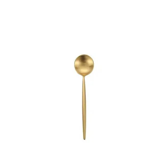 Brushed Gold Cutlery Set - Image 5