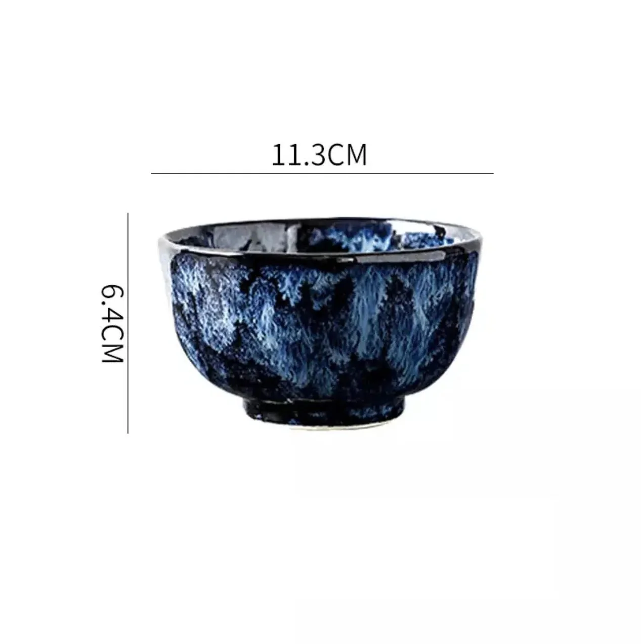 Cat Blue Japanese style Tableware - Image 11