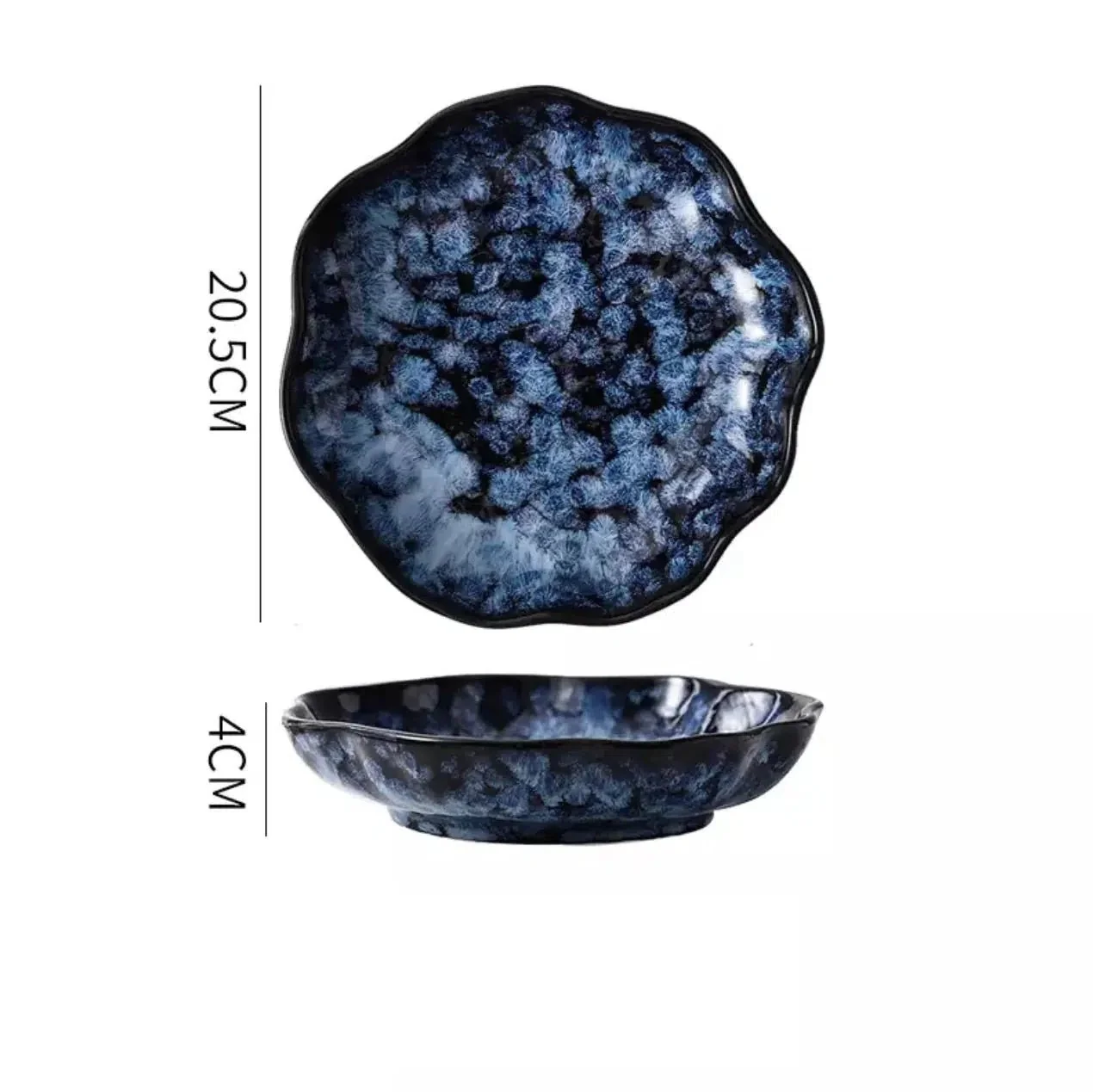Cat Blue Japanese style Tableware - Image 7