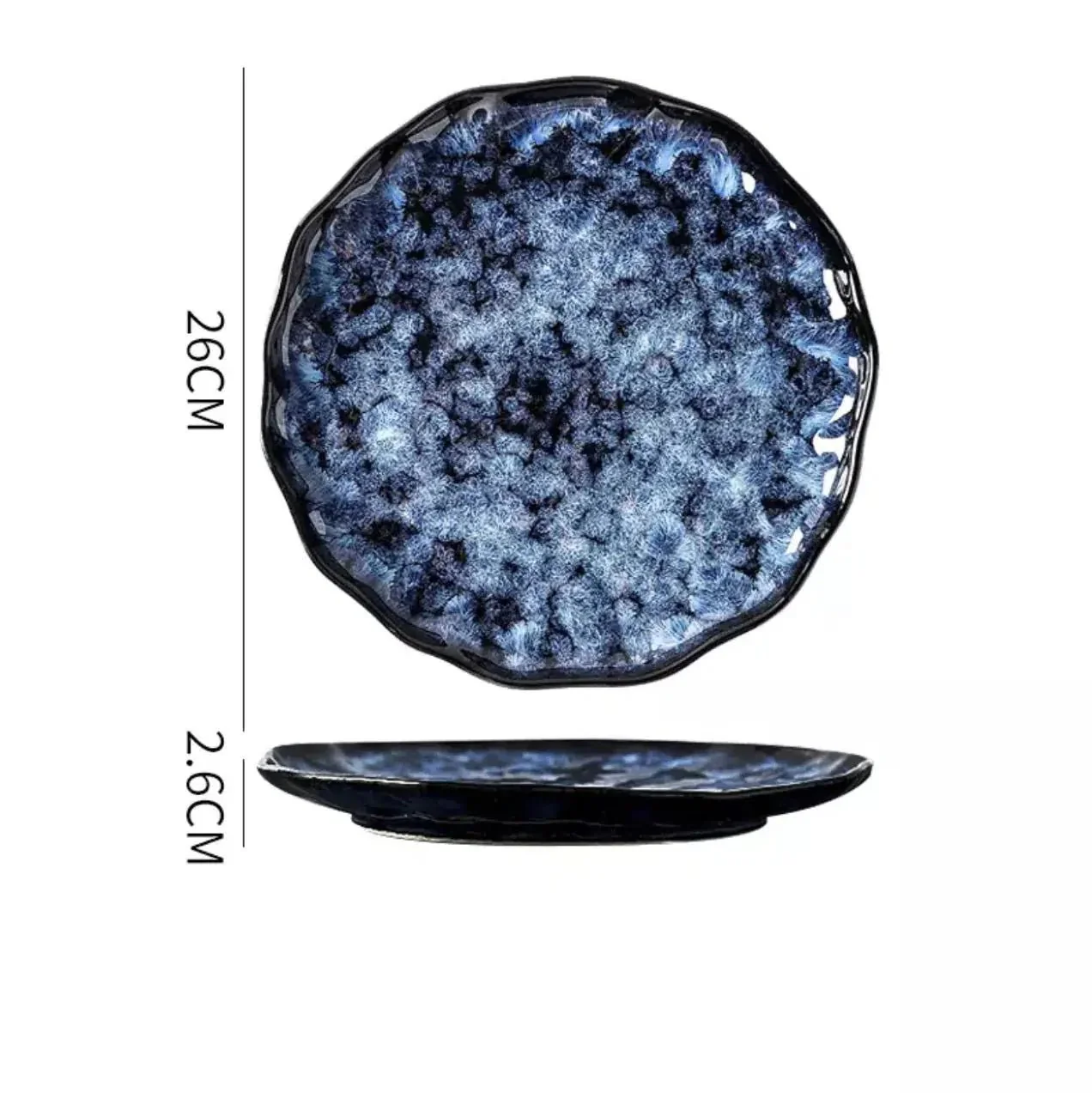 Cat Blue Japanese style Tableware - Image 9