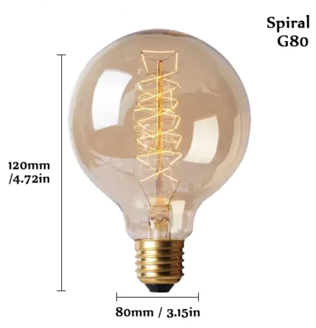 Vintage E27 Filament Light Bulbs - Image 10