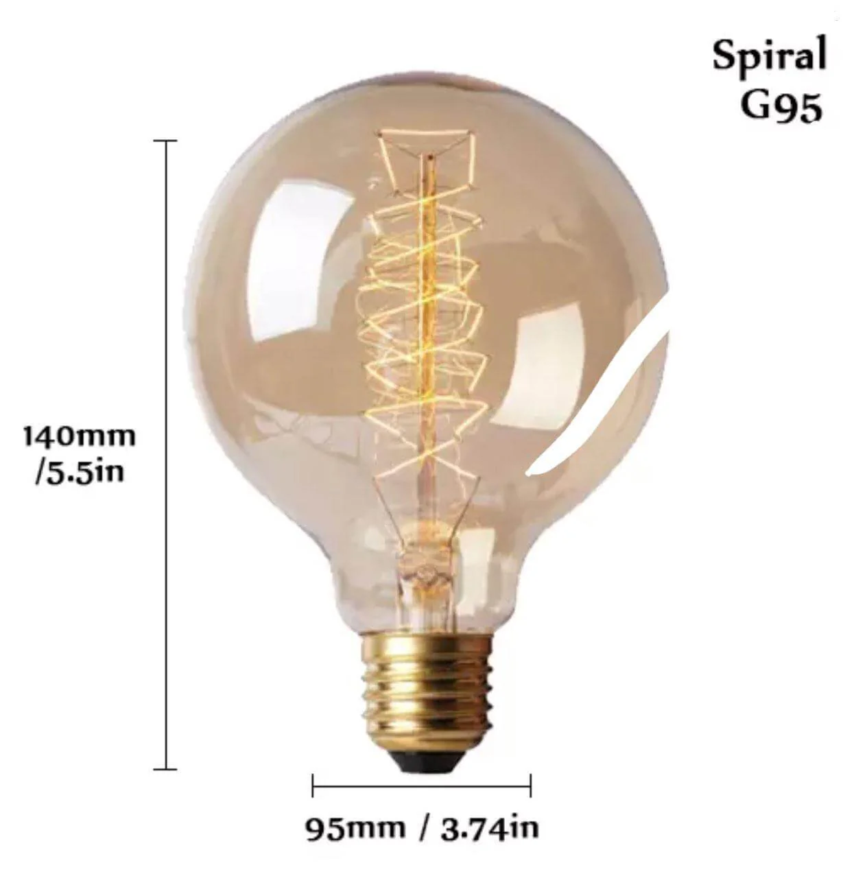 Vintage E27 Filament Light Bulbs - Image 11