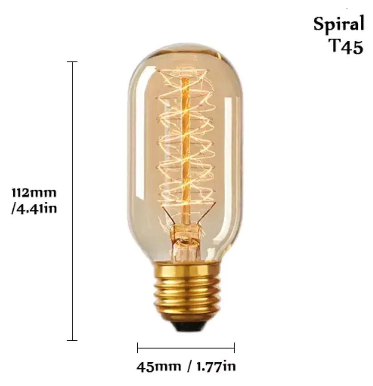Vintage E27 Filament Light Bulbs - Image 13