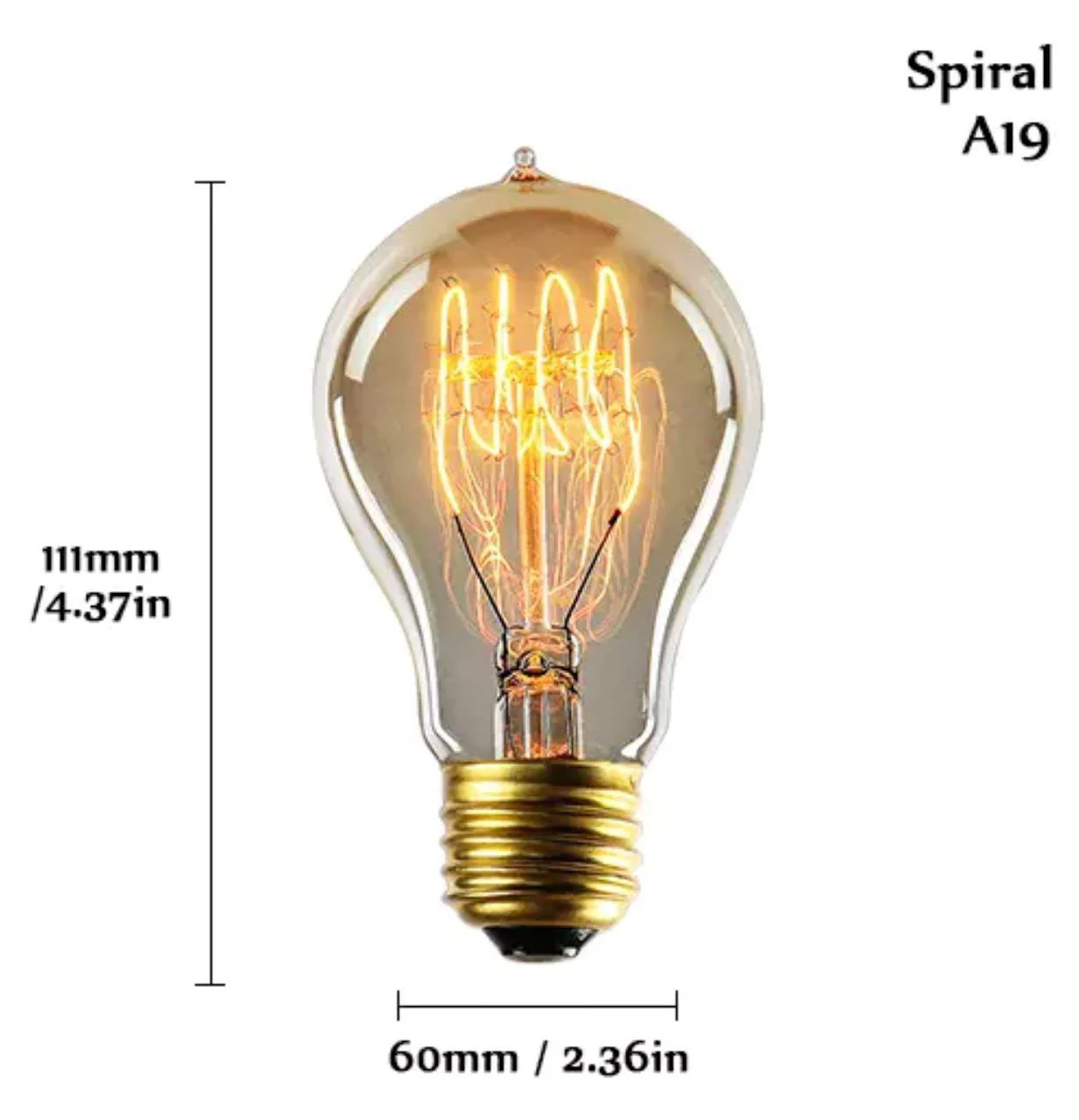 Vintage E27 Filament Light Bulbs - Image 14