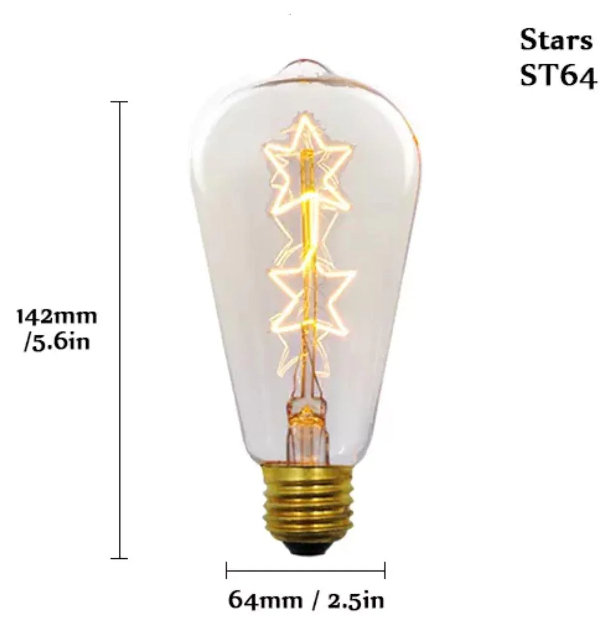 Vintage E27 Filament Light Bulbs - Image 15