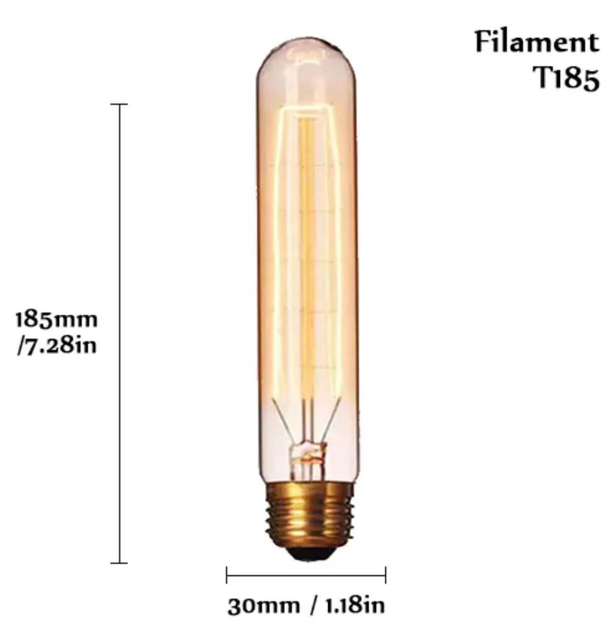 Vintage E27 Filament Light Bulbs - Image 7
