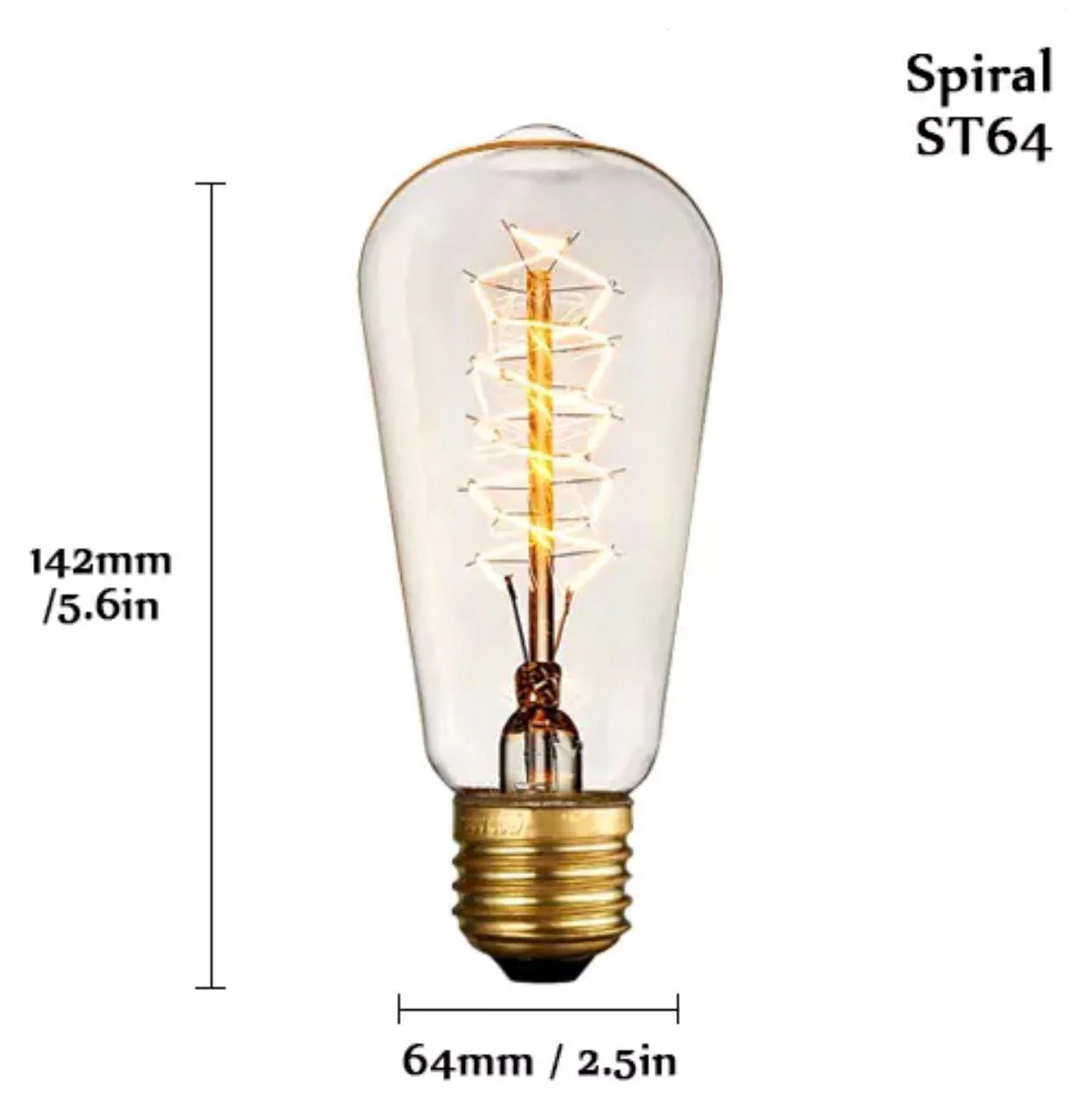 Vintage E27 Filament Light Bulbs - Image 9