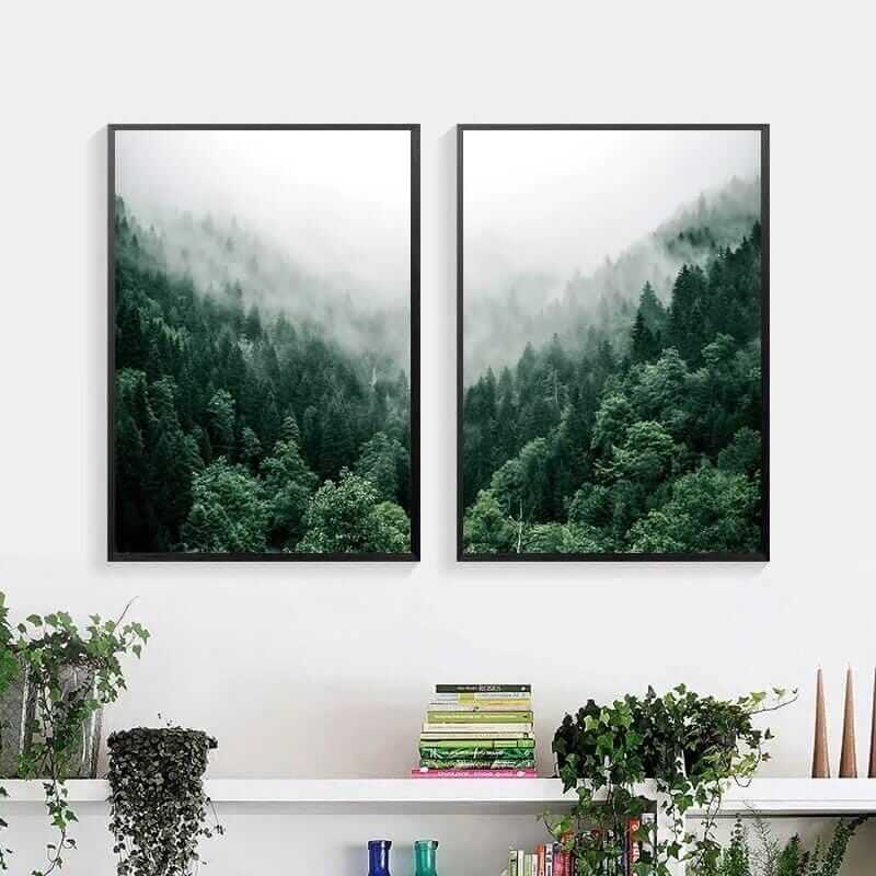 Foggy Forest Print - Image 2