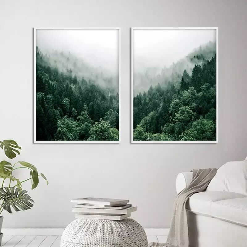 Foggy Forest Print - Image 3