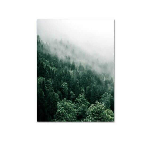 Foggy Forest Print - Image 4