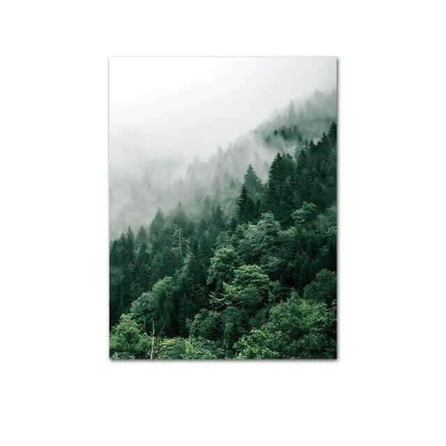 Foggy Forest Print - Image 5
