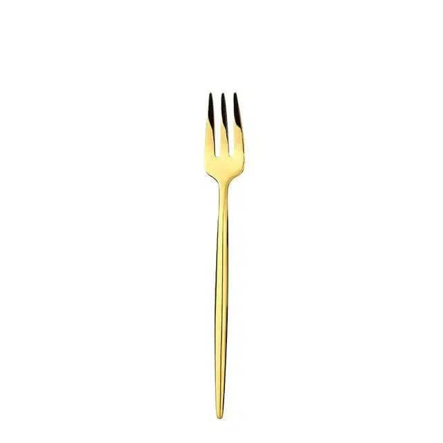 Polished Gold Cutlery Set - Image 7