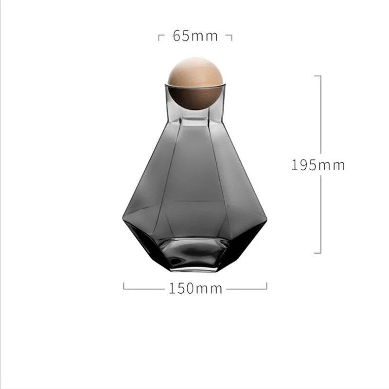 Hexagonal glass Pitcher set - Image 16