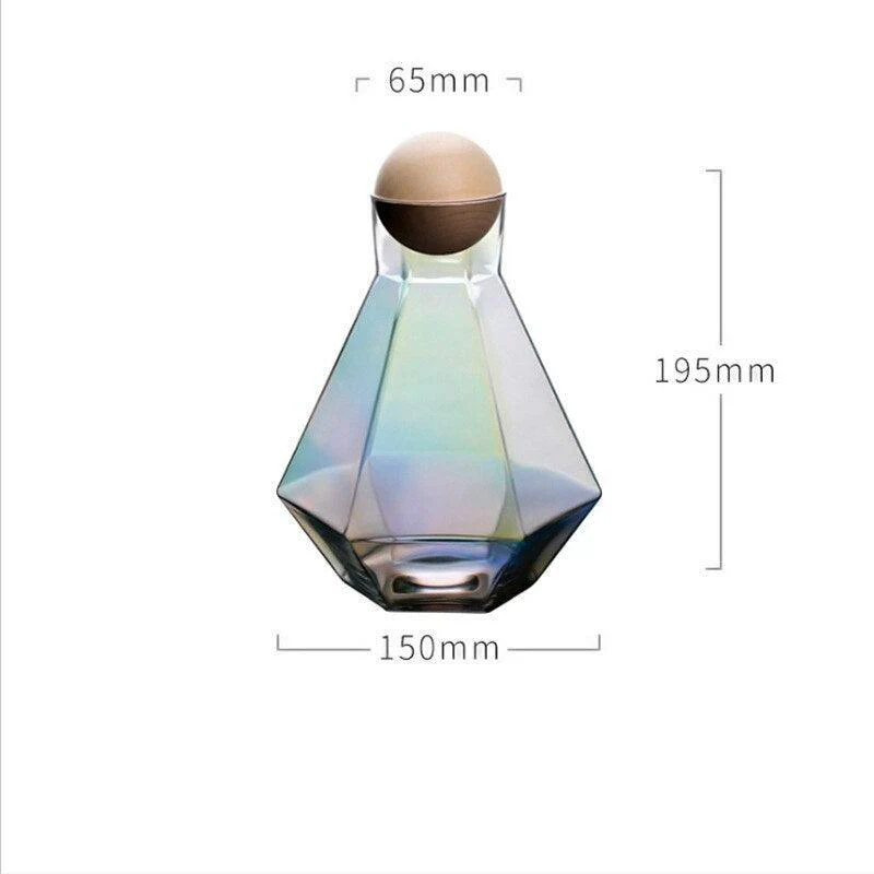 Hexagonal glass Pitcher set - Image 17