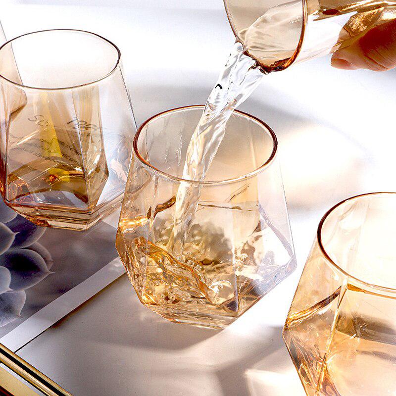 Hexagonal glass Pitcher set - Image 8