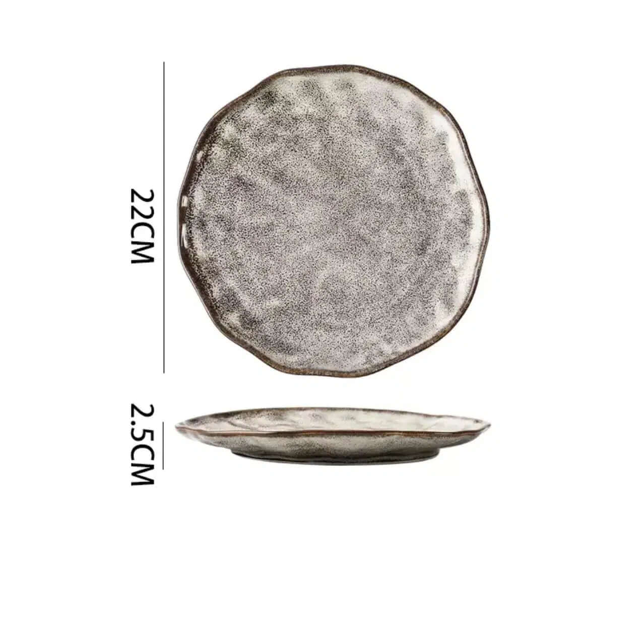 Irregular Stone Grain Bowls + Plates - Image 11