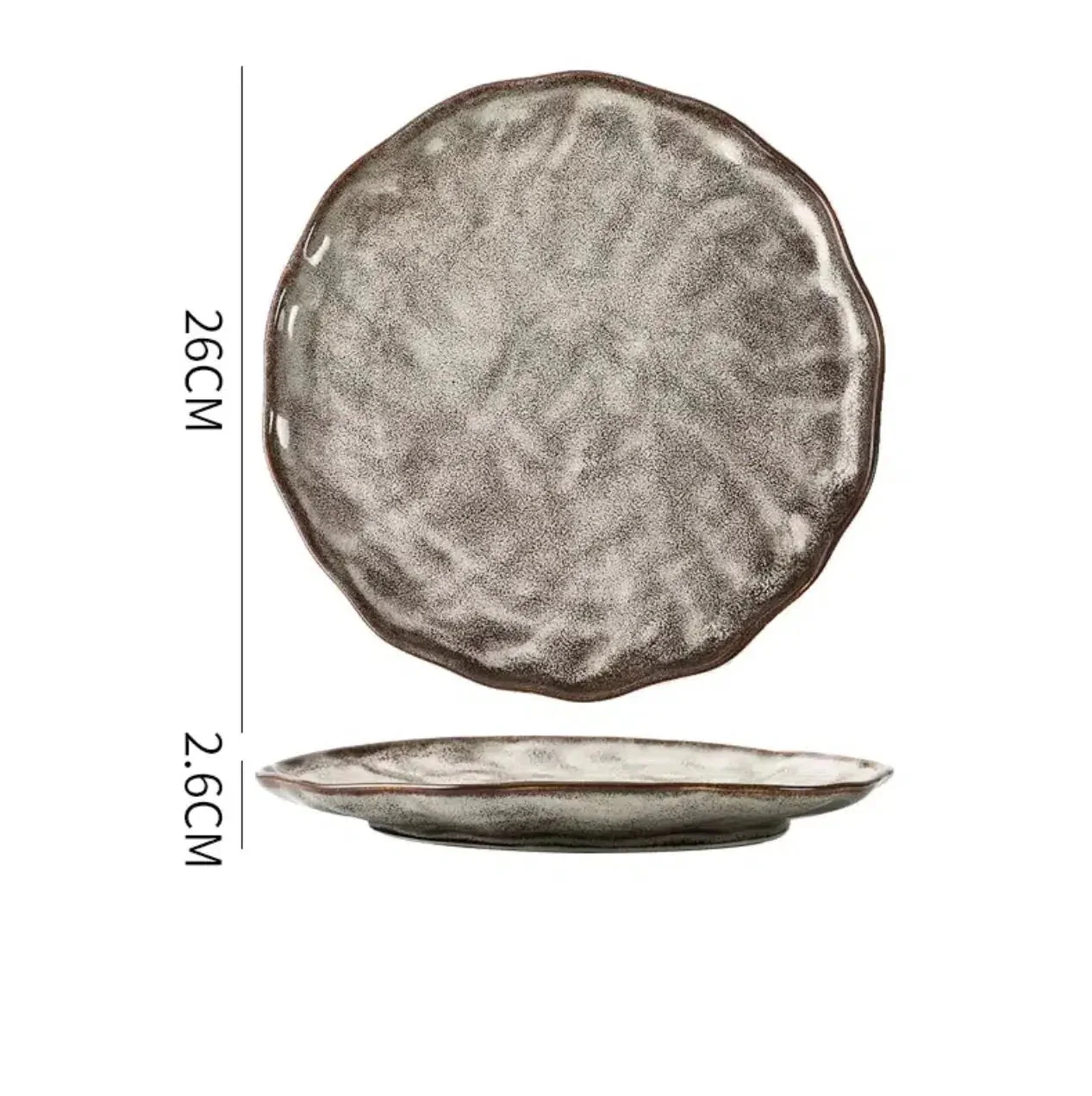 Irregular Stone Grain Bowls + Plates - Image 12