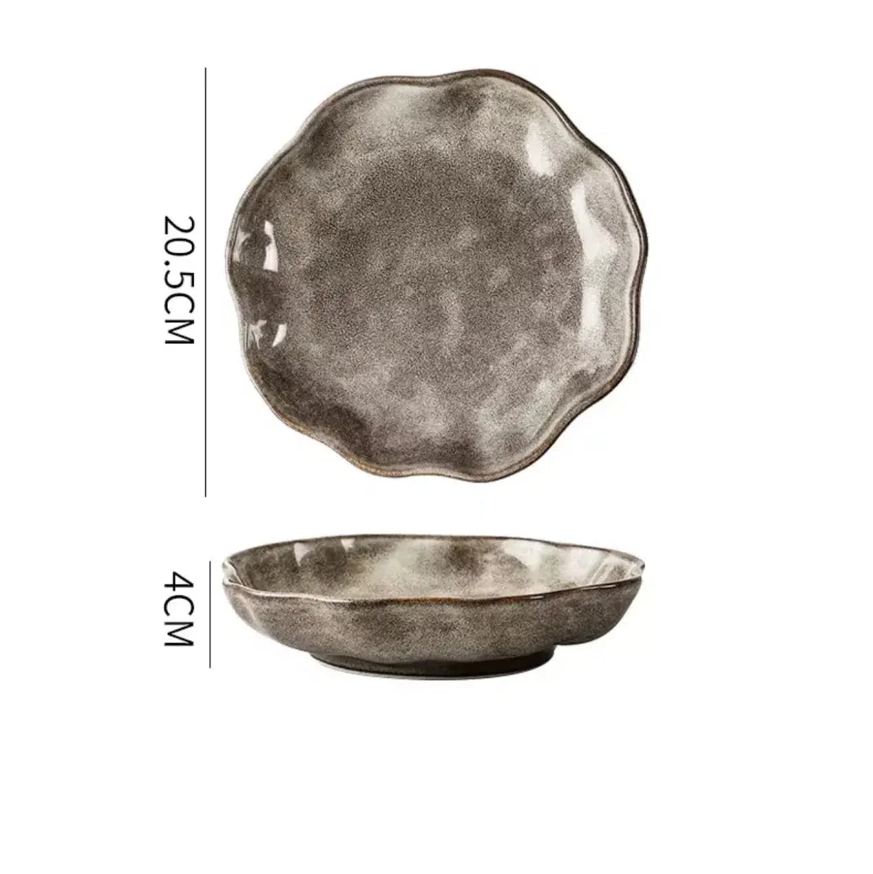 Irregular Stone Grain Bowls + Plates - Image 13