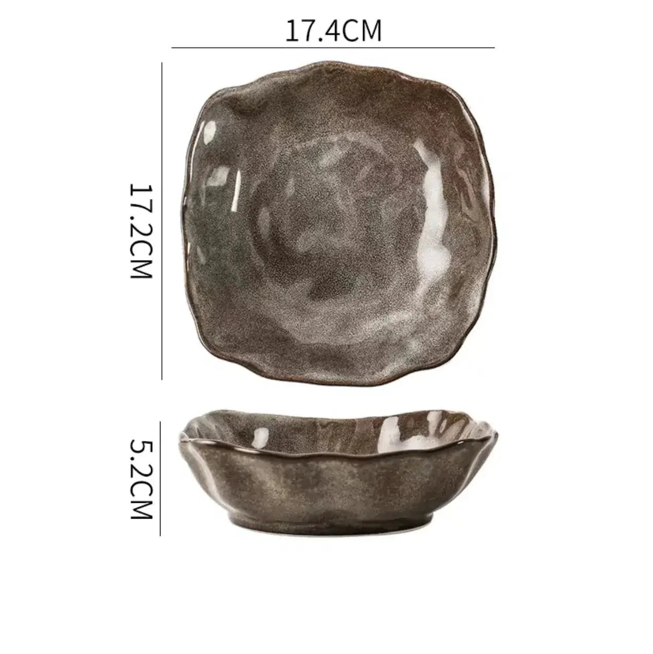 Irregular Stone Grain Bowls + Plates - Image 14