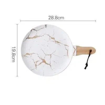 Marble Glaze Ceramic Party Tableware - Image 13