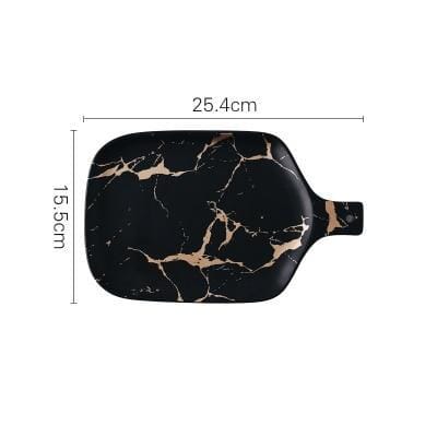 Marble Glaze Ceramic Party Tableware - Image 16