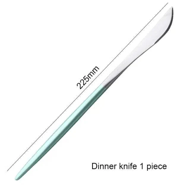 Mint Green + Gold Cutlery Set - Image 19