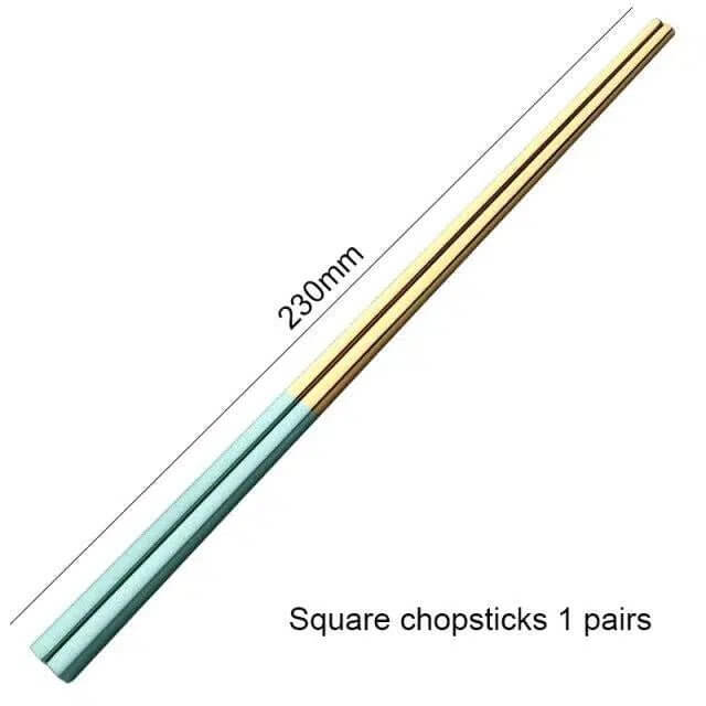 Mint Green + Gold Cutlery Set - Image 20