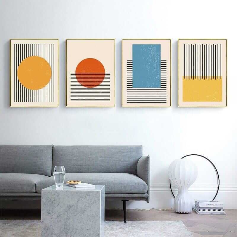 Geometric shape prints
