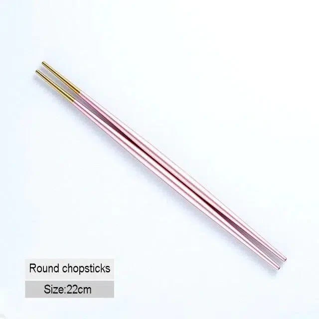 Pink + Gold Cutlery Set - Image 13
