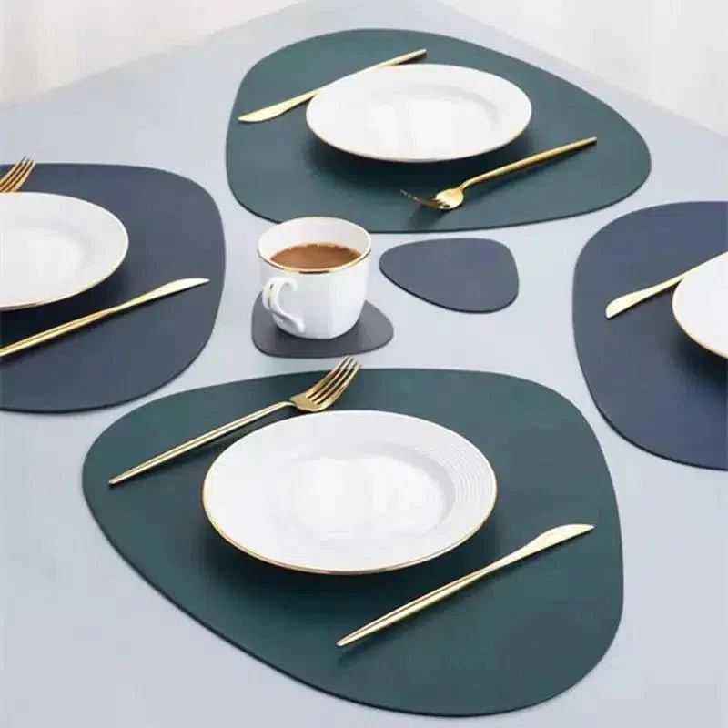PU Leather table Mats/Coasters