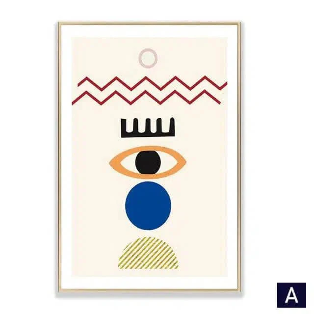Scandinavian abstract Prints - Image 4