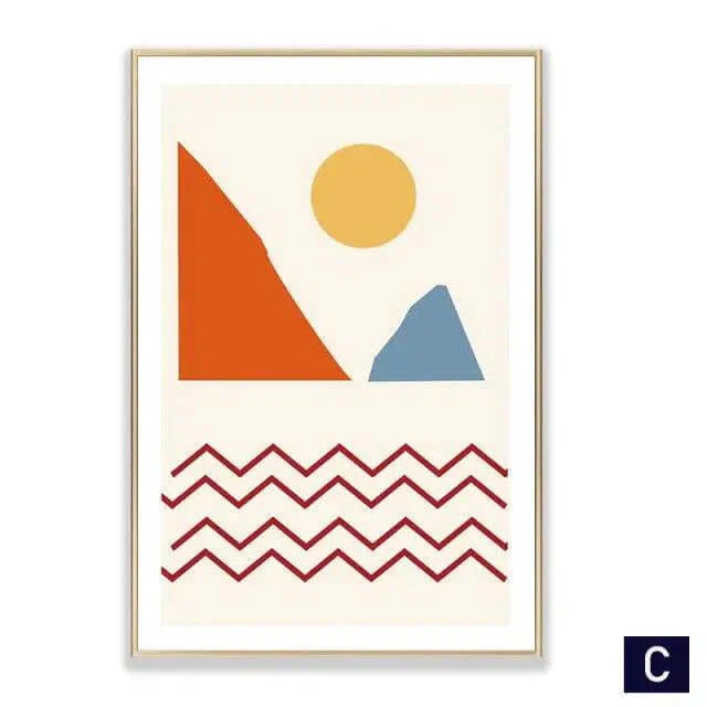 Scandinavian abstract Prints - Image 6