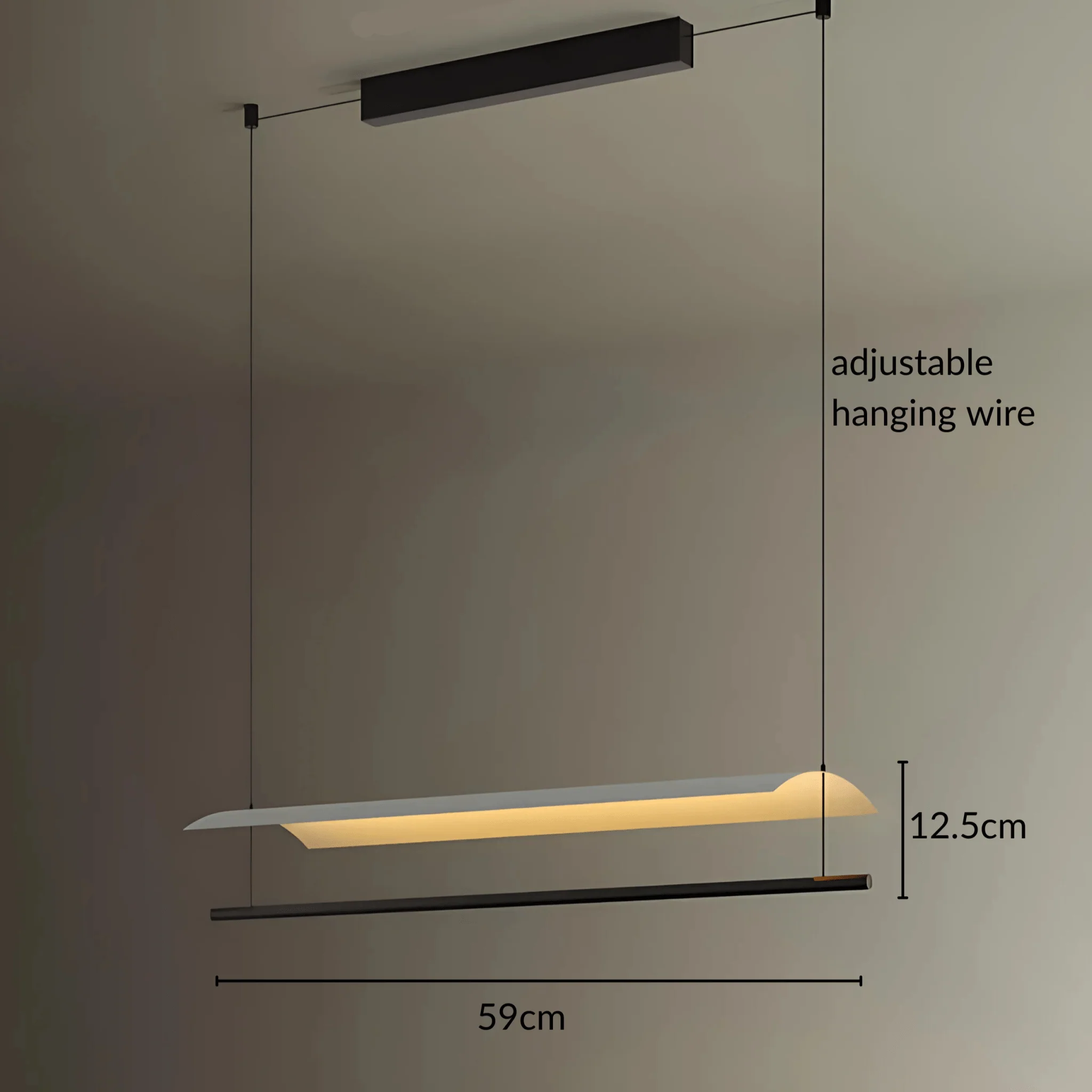 Selene - Linear Pendant Light - Image 9