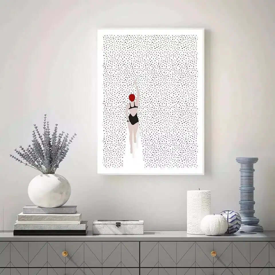 Swimmer Print - Image 2