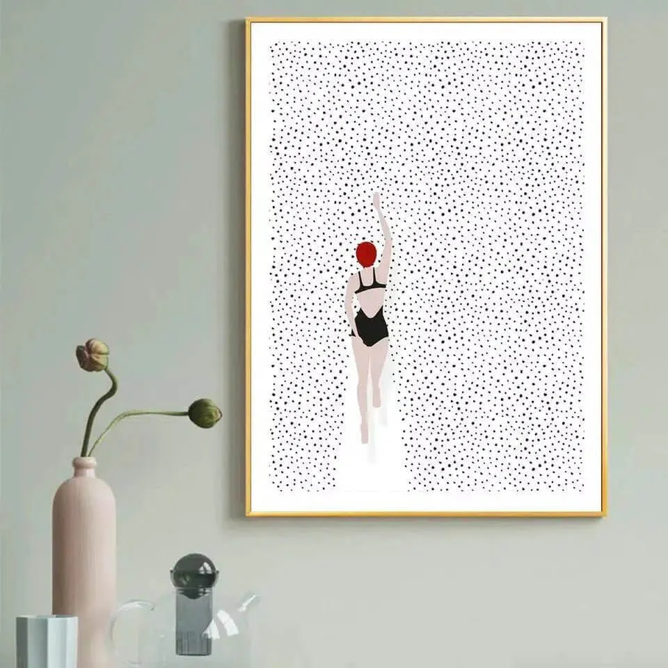 Swimmer Print - Image 3