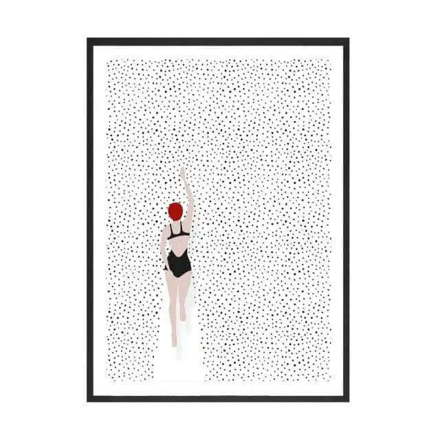 Swimmer Print - Image 5