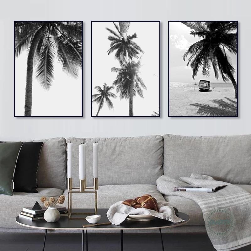 Tropical Black + White Photography