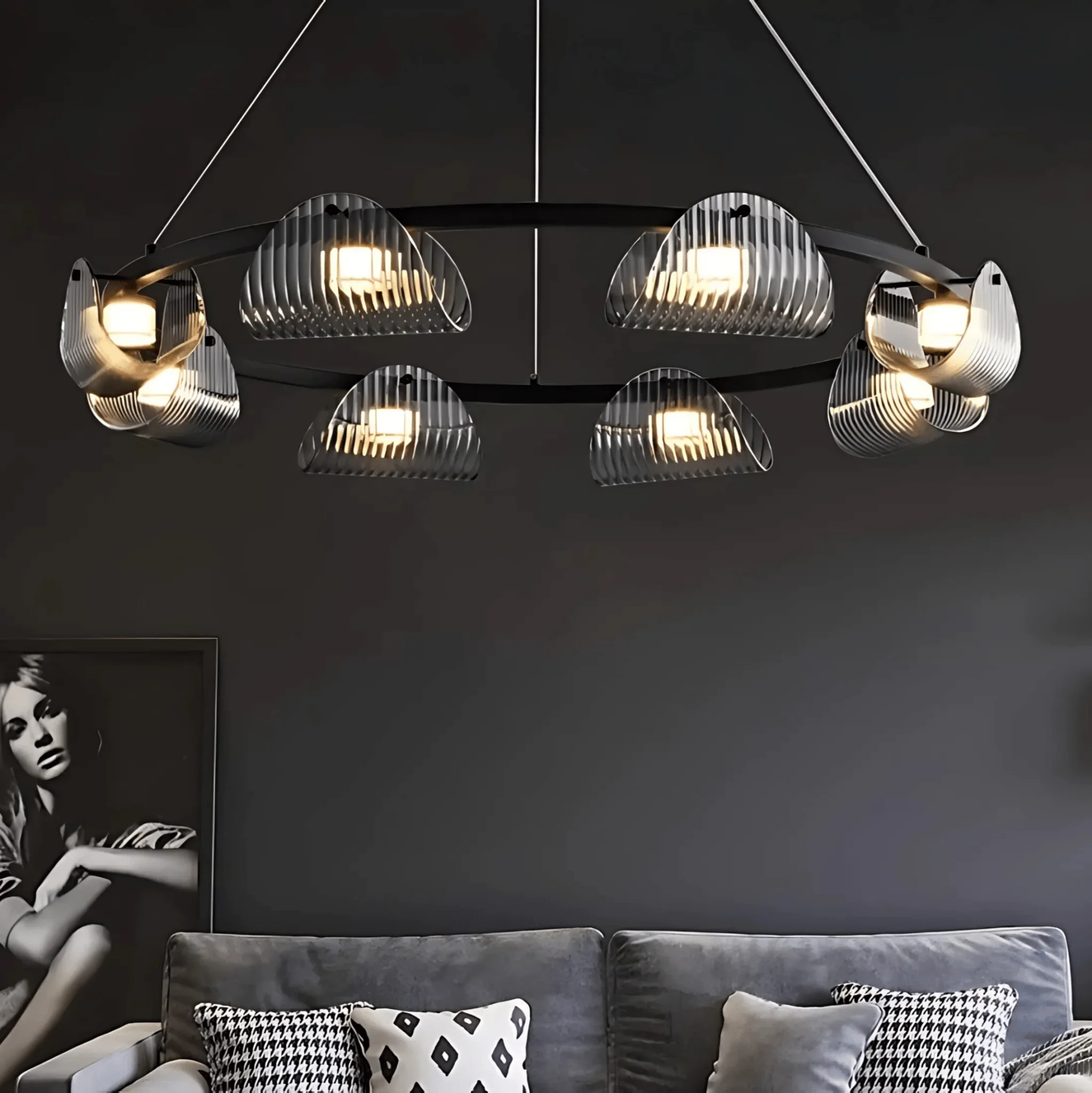 Dining Table + Kitchen Island Lighting